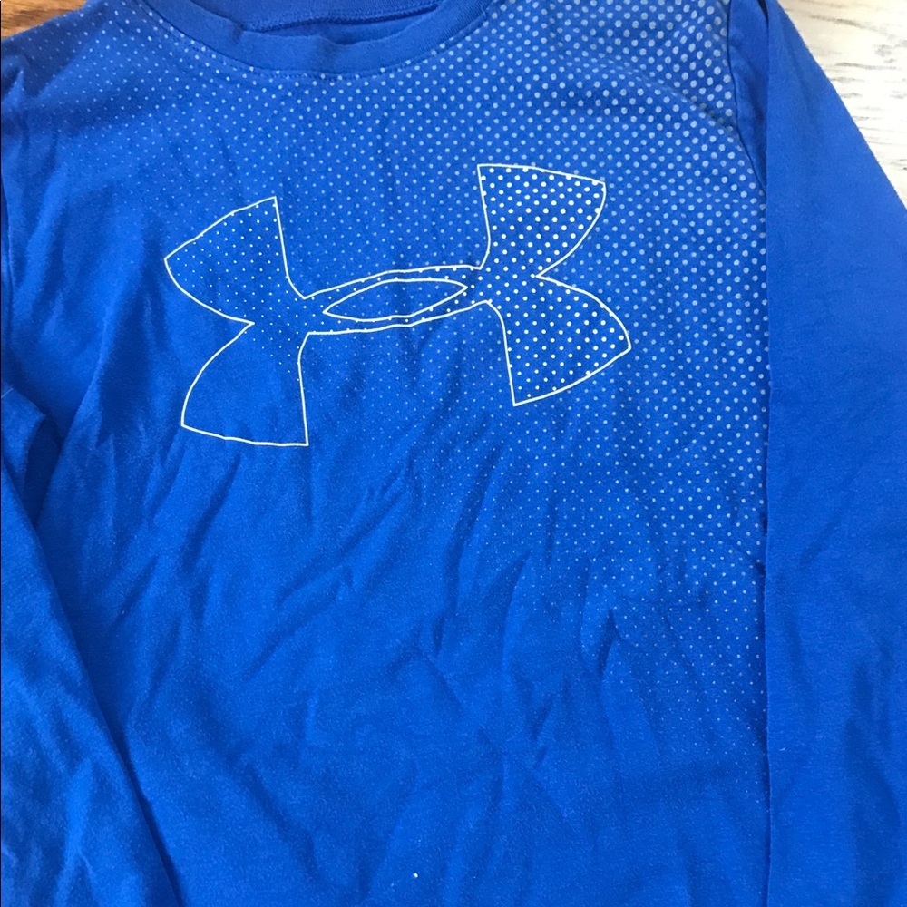 Under Armour Boys Tops Size 7 Lot Of 2